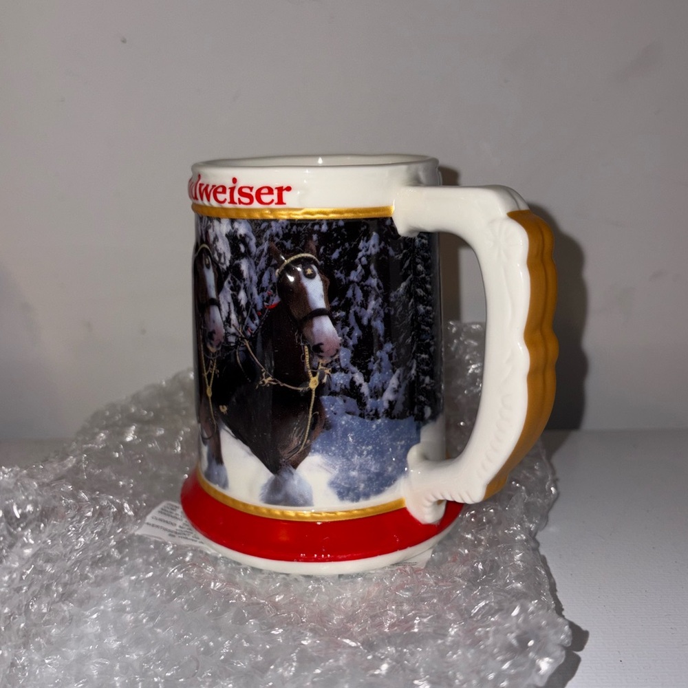 Collectors Budweiser Clydesdale Beer Stein
